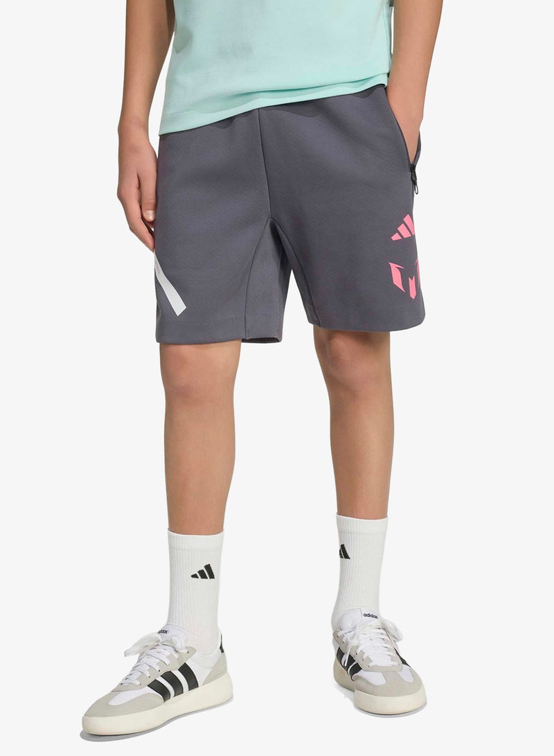Adidas Youth Messi ZNE Shorts - Image 3